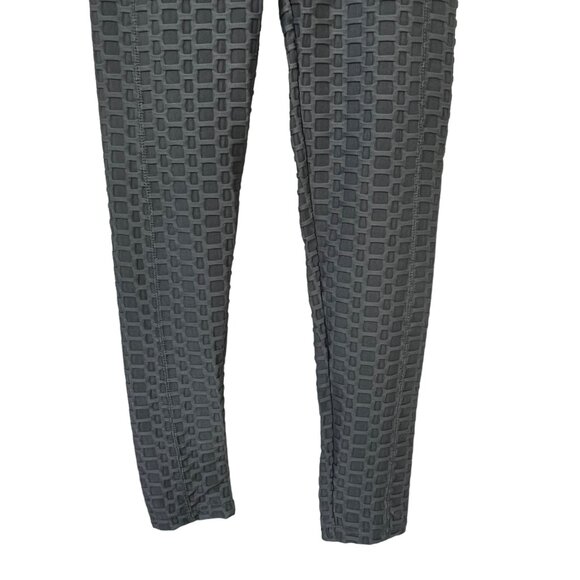 W and J Fashion Textured Leggings Womens Small/Medium Gray New - Picture 4 of 7